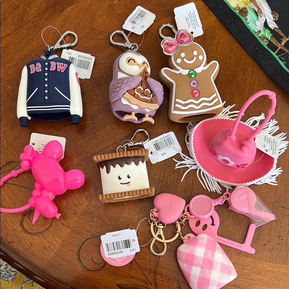 Bath & Body Works - Sanitizer Holders - Assorted